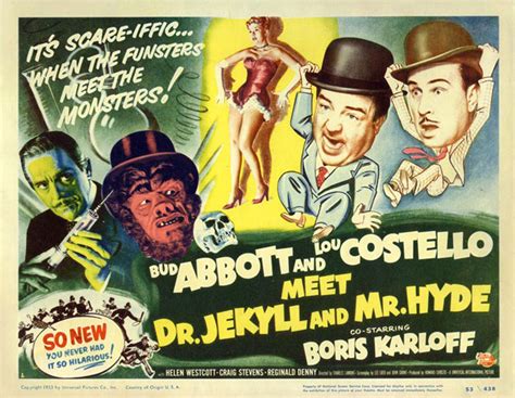 Abbott And Costello Meet Dr Jekyll And Mr Hyde 1953 Cinema Crazed