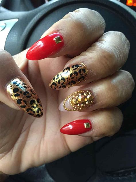 🥇 UÑAS DECORADAS ROJAS MAS DE 180 DISEÑOS ⭐️