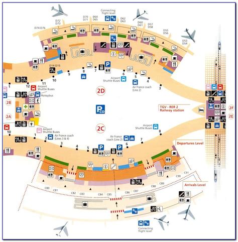 Cdg Airport Map Terminal 2f To 2e Maps Resume Examples Yl5zybydzv