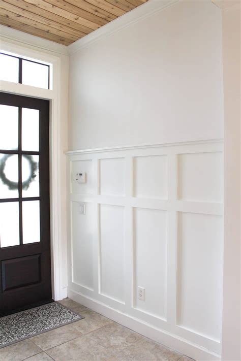 Diy Board Batten Wall Reveal In Board And Batten Wall