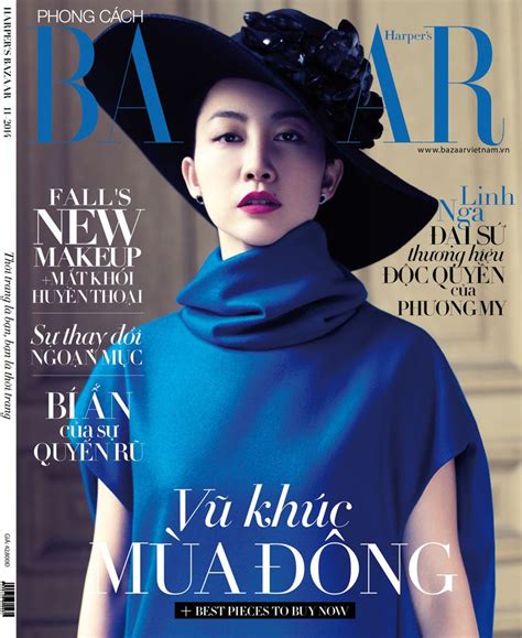 Harpers Bazaar November 2014 Covers Harpers Bazaar Vietnam