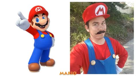 Best Ideas For Coloring Mario Characters In Real Life