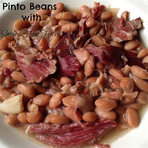 This is truly the best country meal, just like butter beans or black eyed peas , you will ever have! Pinto Beans with Smoked Ham Hocks Slow Cooker | Turnips 2 Tangerines