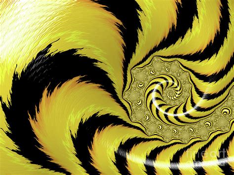 Tiger Tails Digital Art By Elisabeth Lucas