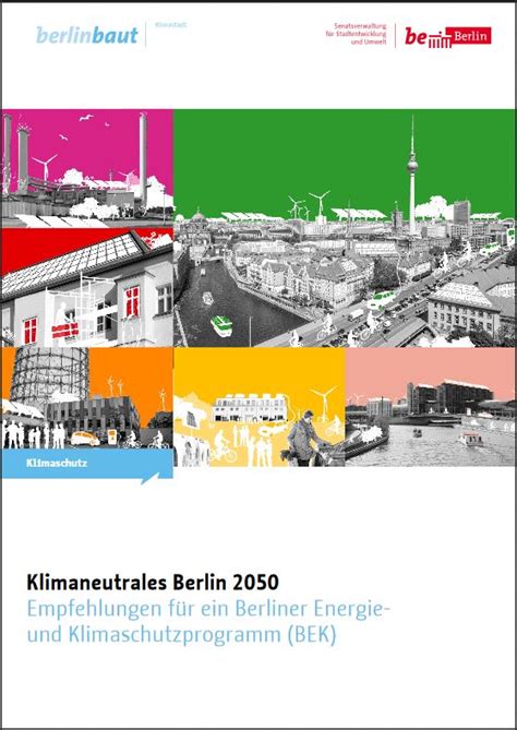 IÖw Berliner Energie Und Klimaschutzprogramm Bek