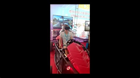 2018 Dubai Exhibition Attractive Car Racing Game Machine 9d Vr Racing