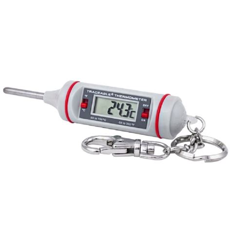 Control Company Traceable Key Chain Thermometer