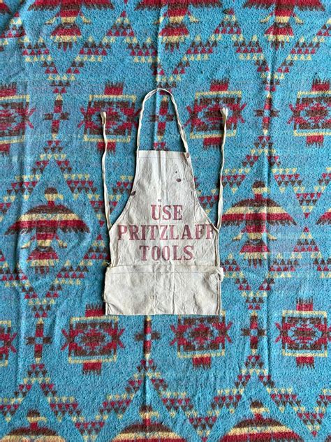 Vintage Use Pritzlaff Tools Nail Apron Textile Etsy