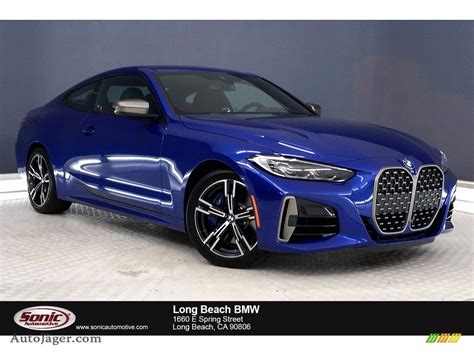 2021 Bmw 4 Series M440i Xdrive Coupe In Portimao Blue Metallic F22255