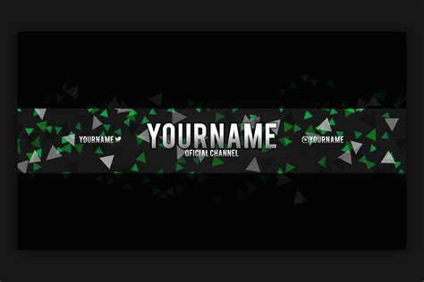 10 Gaming Youtube Banner Template Creative Photoshop Templates