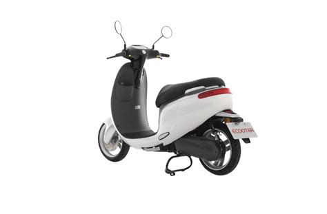 Ecooter E Wit Elektrische Scooter Km Led