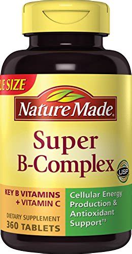 They are very useful and beneficial in helping to relieve the symptoms of anxiety click below links to check out the vitamin b complex supplement that has many great genuine reviews & ratings from verified customers! Nature Made Super B Complex + Vitamin C Tablets, 140 Count ...