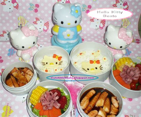 Cute Little Bento Hello Kitty Bento Bento 018 And 019