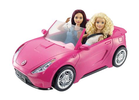 Barbie Glam Pink Convertible Doll Car Vehicle Accessories Mattel Seats Girls Toy Ebay