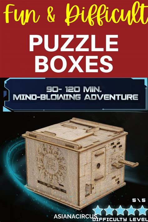 Fun And Difficult Wooden Puzzle Boxes For Adults Asiana Circus