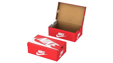 Nike Shoe Box Classic 3d Model By Murtazaboyraz