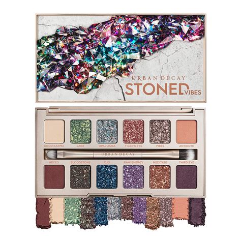 Buy Urban Decay Stoned Vibes Eyeshadow Palette Shimmer Matte