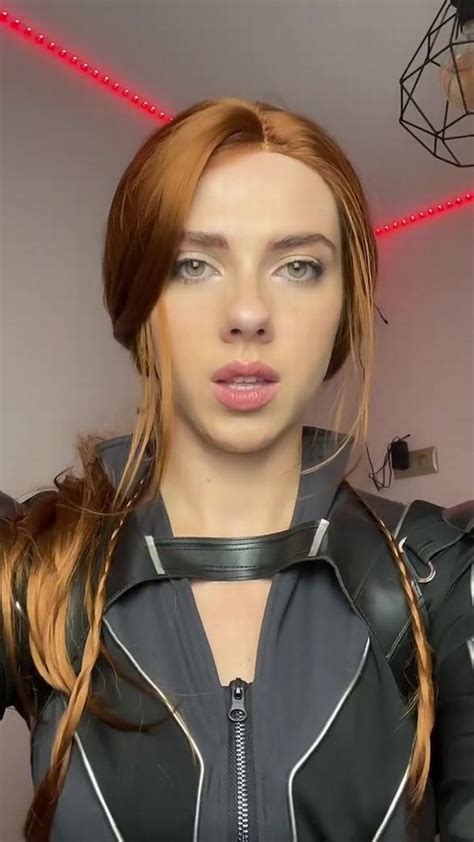 Scarlett Johansson Doppelgänger Flawlessly Impersonates Black Widow