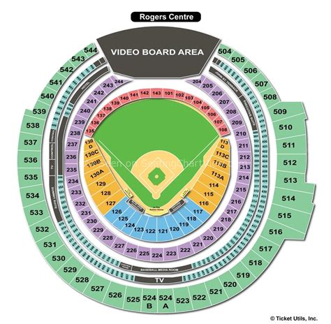 Rogers Centre Seating Chart Concert Awesome Home