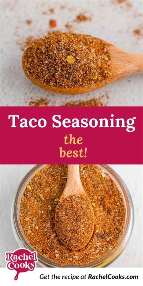 homemade taco seasoning recipe rachel cooks®