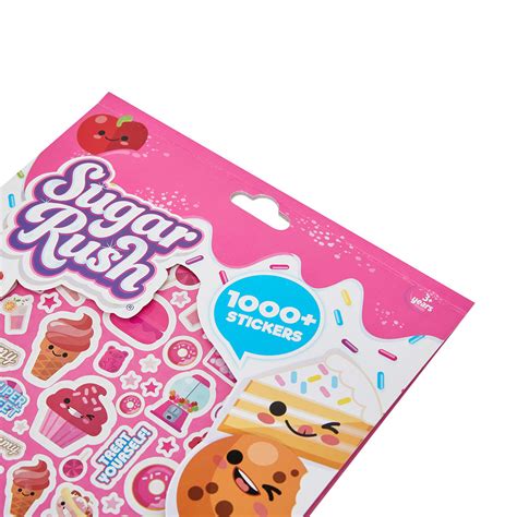 Sugar Rush Candy Scented Stickers Kmart