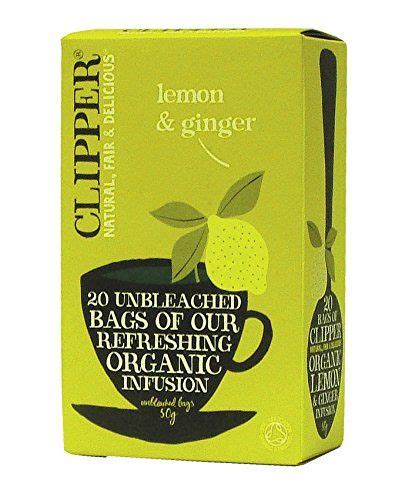 Clipper Tea Herbal Infusion Organic Lemon Ginger Infusion