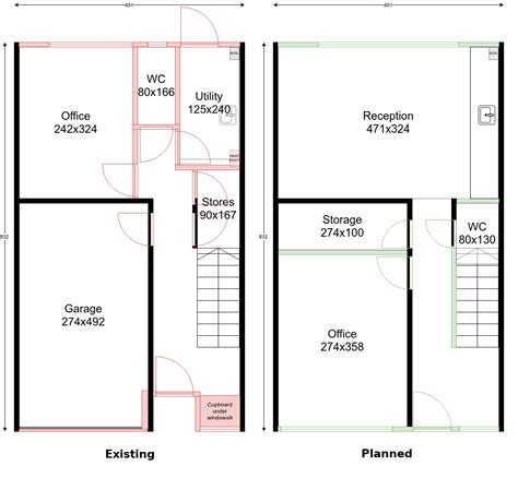 General guidance on the performance expected of materials and building work in order to comply with the building regulations and practical examples and solutions. Building regs drawings for internal garage conversion ...