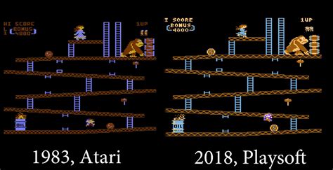 Indie Retro News Donkey Kong Atari 8 Bit Arcade Hack Has Finally