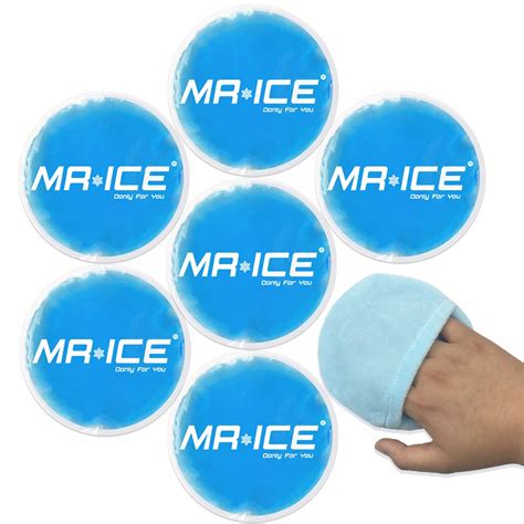 Buy Reusable Round Gel Ice Pack Small Flexible Reusable With Cloth