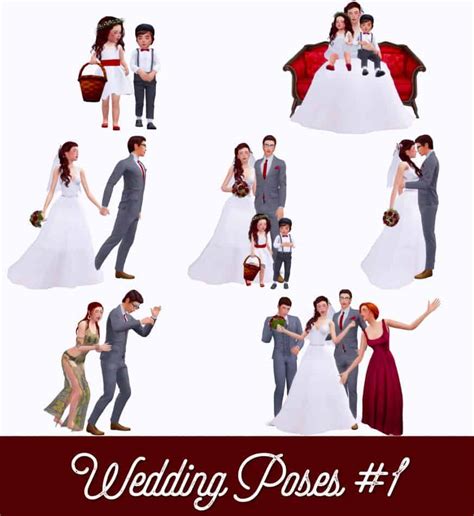 23 Sims 4 Wedding Poses Capture The Love We Want Mods