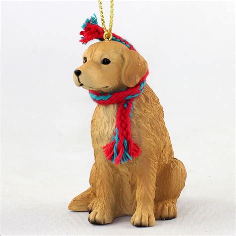 Shop for nativity sets, baubles, snow, tinsel and more. Golden Retriever Dog Christmas Ornament Scarf Figurine