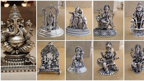 Latest Silver Pooja God Idols With Weight And Addresssilver Pooja