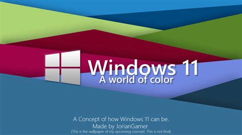 Windows 11 Concept Wallpaper By Joriangamer On Deviantart