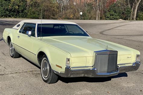 No Reserve 1972 Lincoln Continental Mark Iv For Sale On Bat Auctions