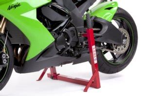 All motorcycles are supplied only with equipment required by law. Superbike Stand - Abba Stands USA