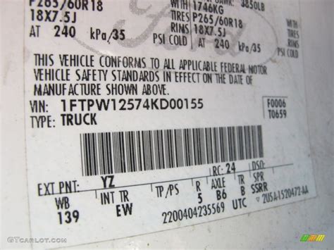 Ford F150 Axle Codes Cars