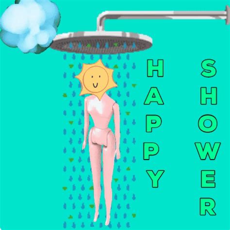 Happy Shower Funny Gif Animated Gif Gif