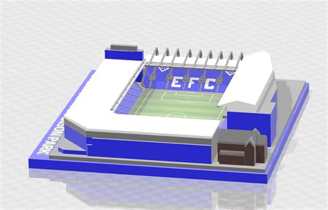 I bought a everton fc replica stadium of this gentleman the other da.y off ebay and i have to say it's the best example of. Everton - Goodison Park - Football Stadium Models