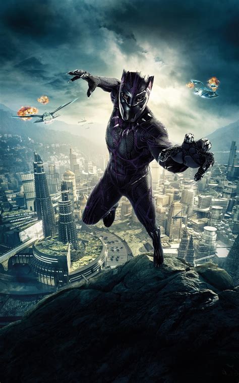 These black panther wallpapers are available for your desktop, mobiles and laptops in. 24+ Black Panther Marvel Mobile Wallpapers on ...