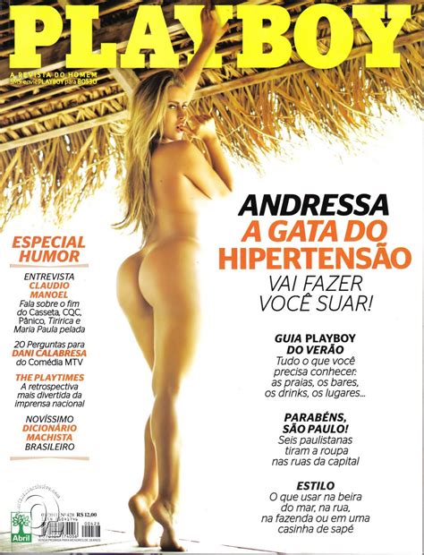 Andressa Ribeiro Naked In Playboy Brazil Your Daily Girl
