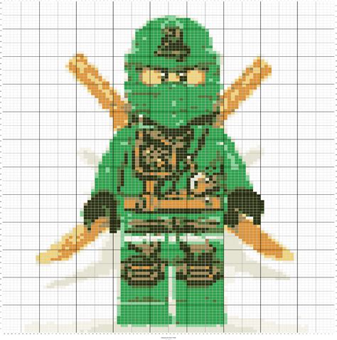 Pixel Art Lego Ninjago 31 Idées Et Designs Pour Vous Inspirer En Images
