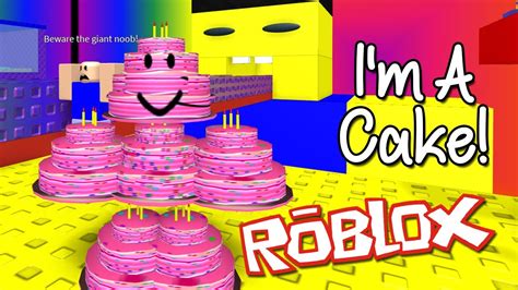 Make A Cake And Feed The Giant Noob Roblox Cake Walls