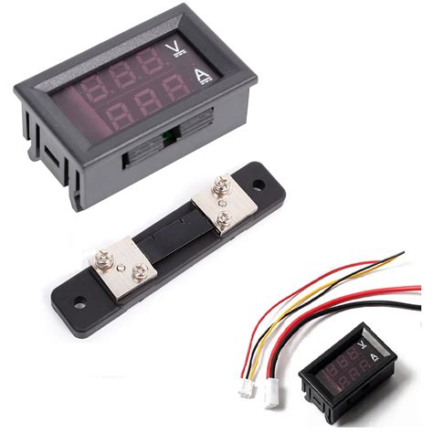 Buy 028 Inch Digital Voltmeter Ammeter Dc 100v 50a Led Amp Volt Meter