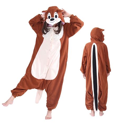Chipmunk Onesie Pajamas Animal Onesies For Adult And Teens