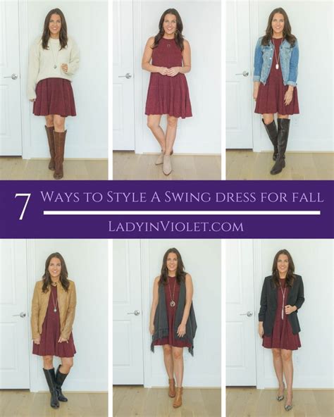 How To Style A Swing Dress Riley Lecrid