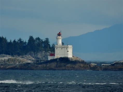 Pacific Coast Of Canada British Columbia Triple Islands Lighthouse