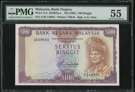 Search bank negara indonesia routing number in new york city, ny. 1053 - Bank Negara Malaysia, 100 Ringgit, nd (1981 ...