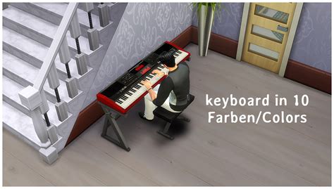 Keyboard By Hippy70 From Mod The Sims • Sims 4 Downloads