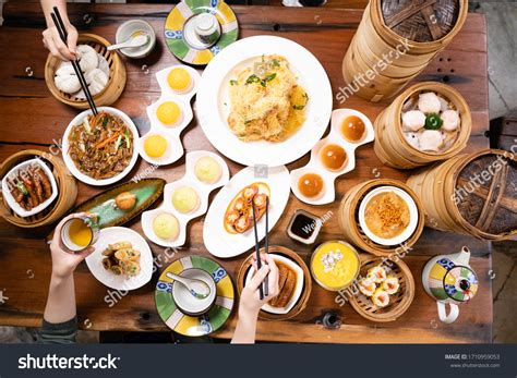 Whole Table Chinese Food Stock Photo 1710959053 Shutterstock