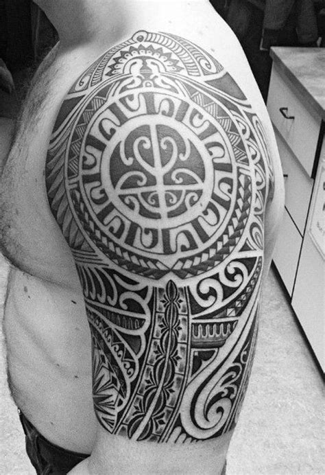 Marquesan Half Sleeve Tattoo Design Marquesantattoos Half Sleeve